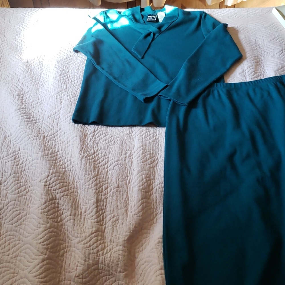 Sweater Skirt Set